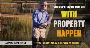 When Property Rights for Adult Men Became Law: A Historical Overview
