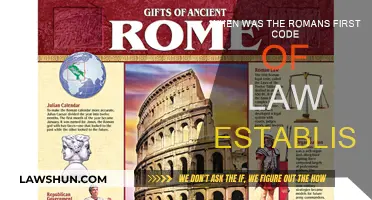 The Roman Code: First Laws Established