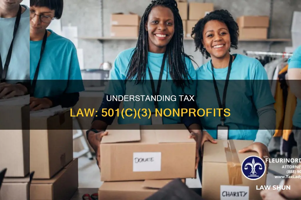 when was the tax law 501 c 3