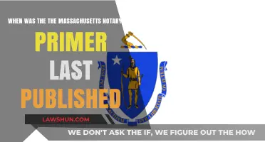 Massachusetts Notary Law Primer: Last Publication Date Revealed