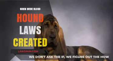 Bloodhound Laws: A Historical Perspective on Their Creation