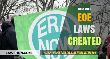 History of Equal Employment Opportunity Laws