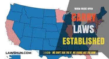Tracing the Origins of Open Carry Laws in America