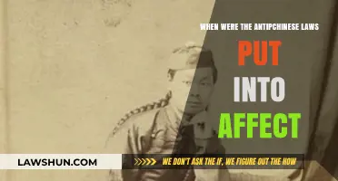 The Rise of Anti-Chinese Laws: A Historical Timeline