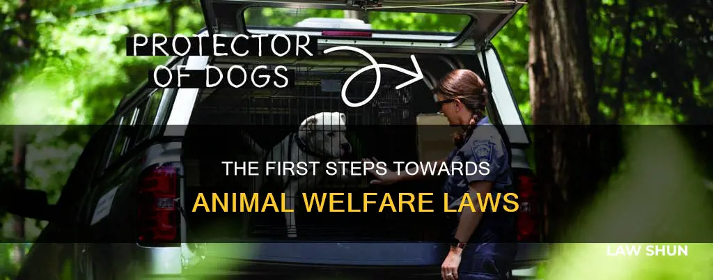 when were the first law against animal cruelty