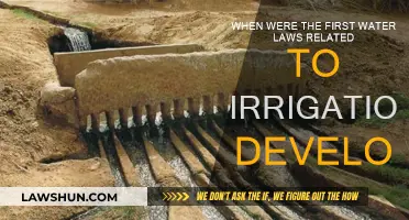 The Evolution of Water Laws: Irrigation's History