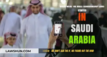 Origins of Saudi Arabia's Male Guardianship Laws: A Historical Overview