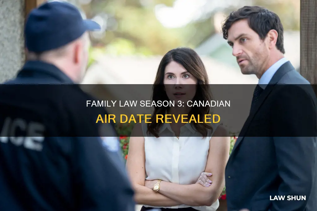 when will family law season 3 air in canada