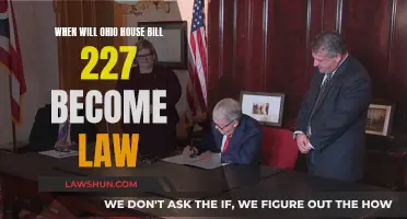 Ohio's New Law: HB 227 and Its Implementation Date