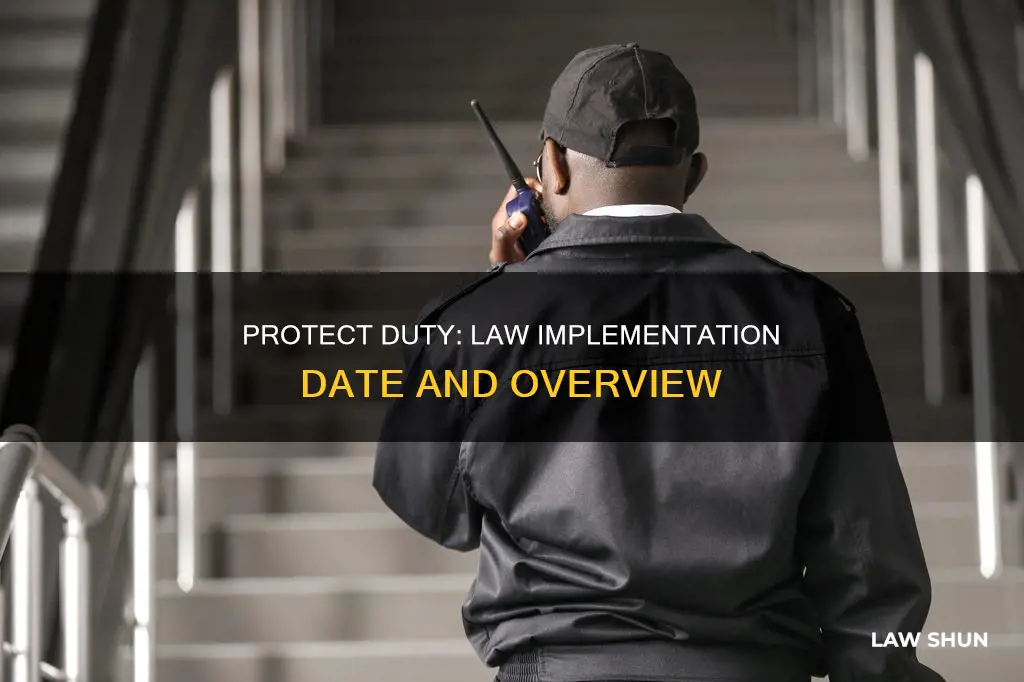 when will protect duty become law