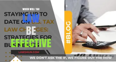 Tax Law: Effective Date Insights
