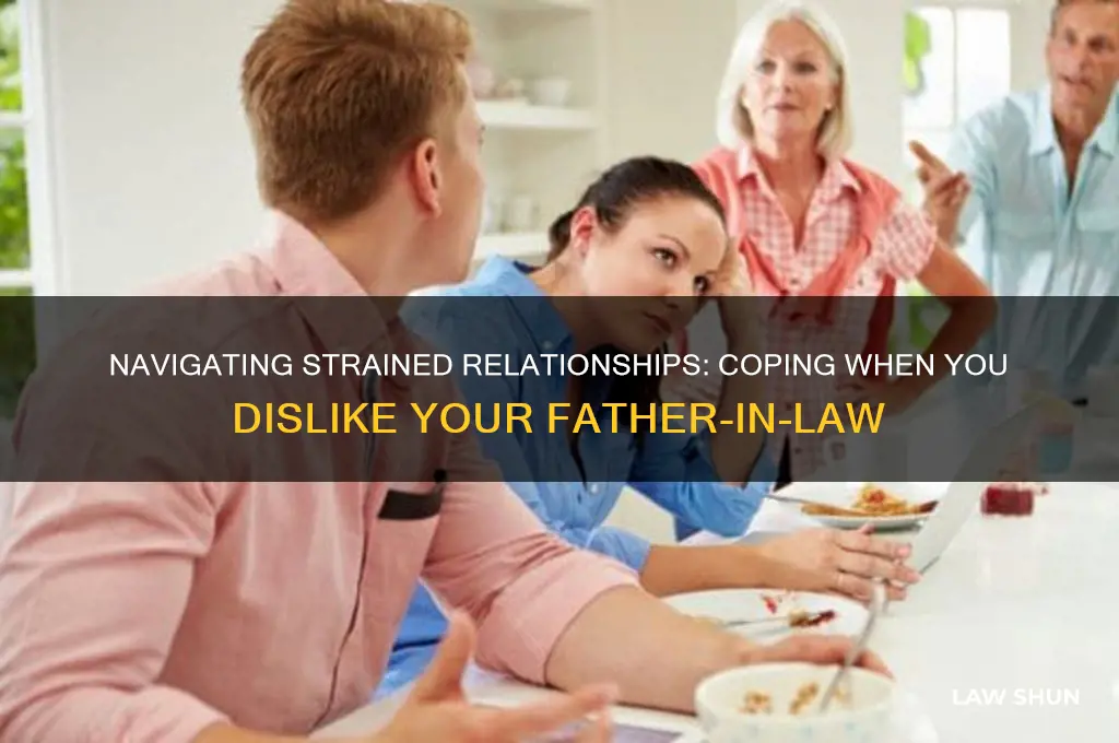 when you hate your father in law
