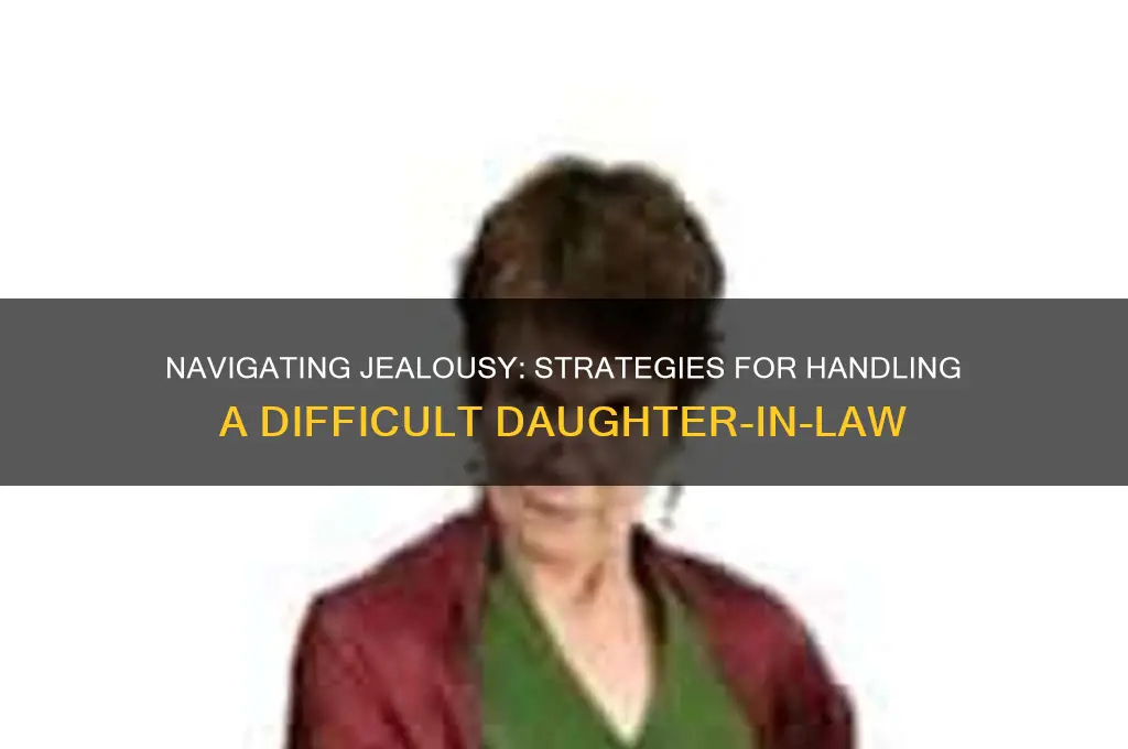 when you have a jealous daughter in law