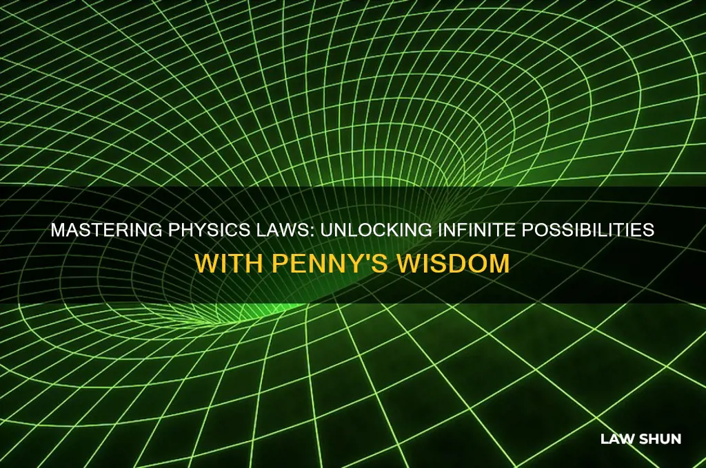 when you understand laws of physics anything is possible penny