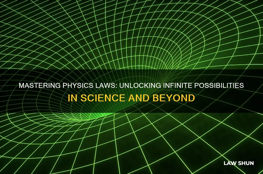 when you understand the laws of physics anything is possible