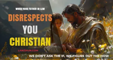 Handling Disrespect from Your Father-in-Law: A Christian Perspective