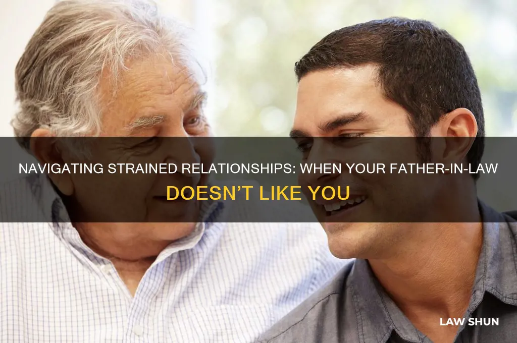 when your father in law doesn t like you