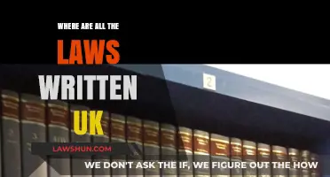 UK Laws: Where Are They Written?