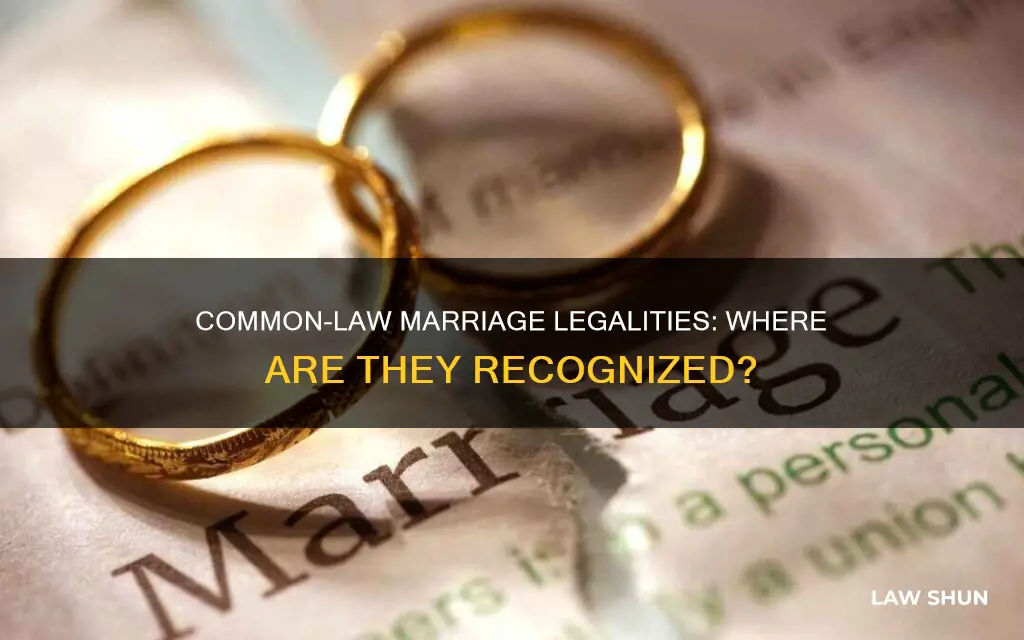 where are common law marriages legal