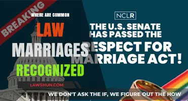 Common-Law Marriage Recognition: Where Is It Valid?