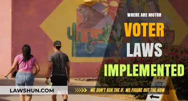 Motor Voter Laws: States Implementing Voter Registration at DMVs