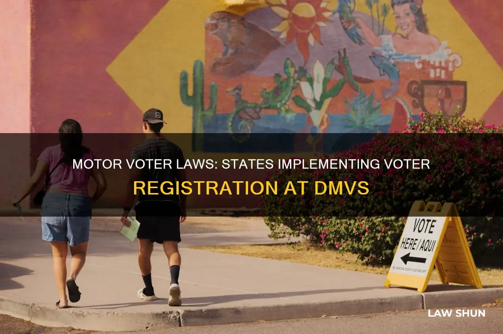 where are motor voter laws implemented