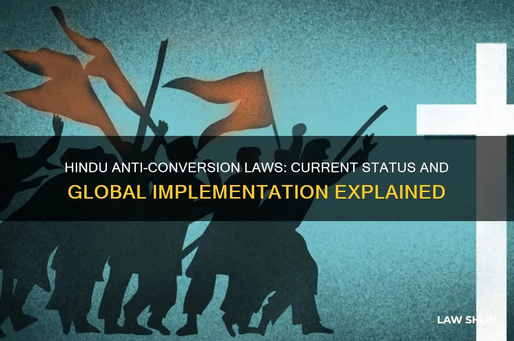 where are the hindu anti conversion laws