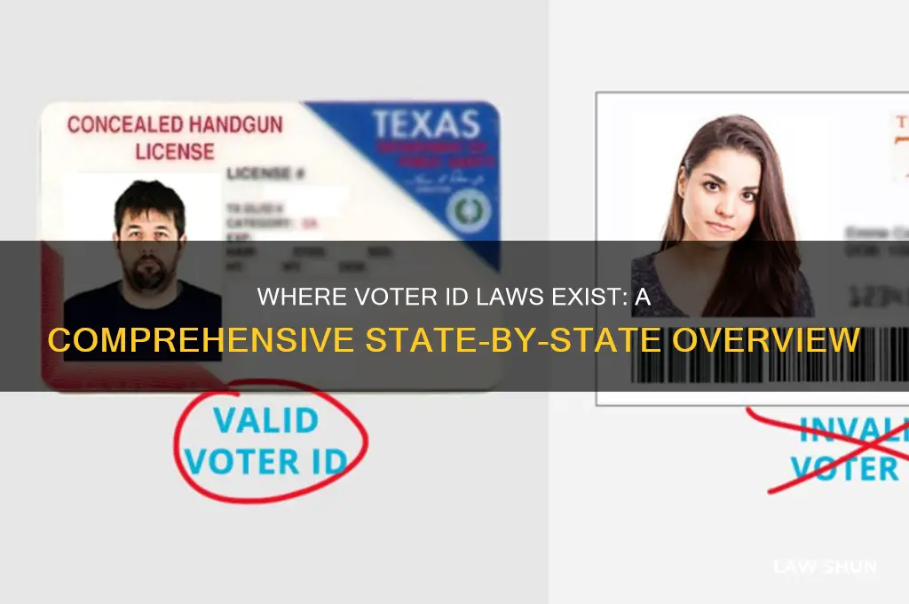 where are voter id laws in place