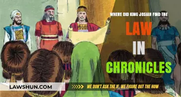 King Josiah's Discovery: Unveiling the Lost Law in Chronicles