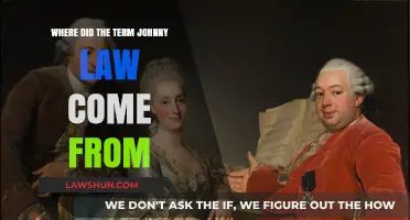 Unveiling the Origins of 'Johnny Law': A Slang Term's History