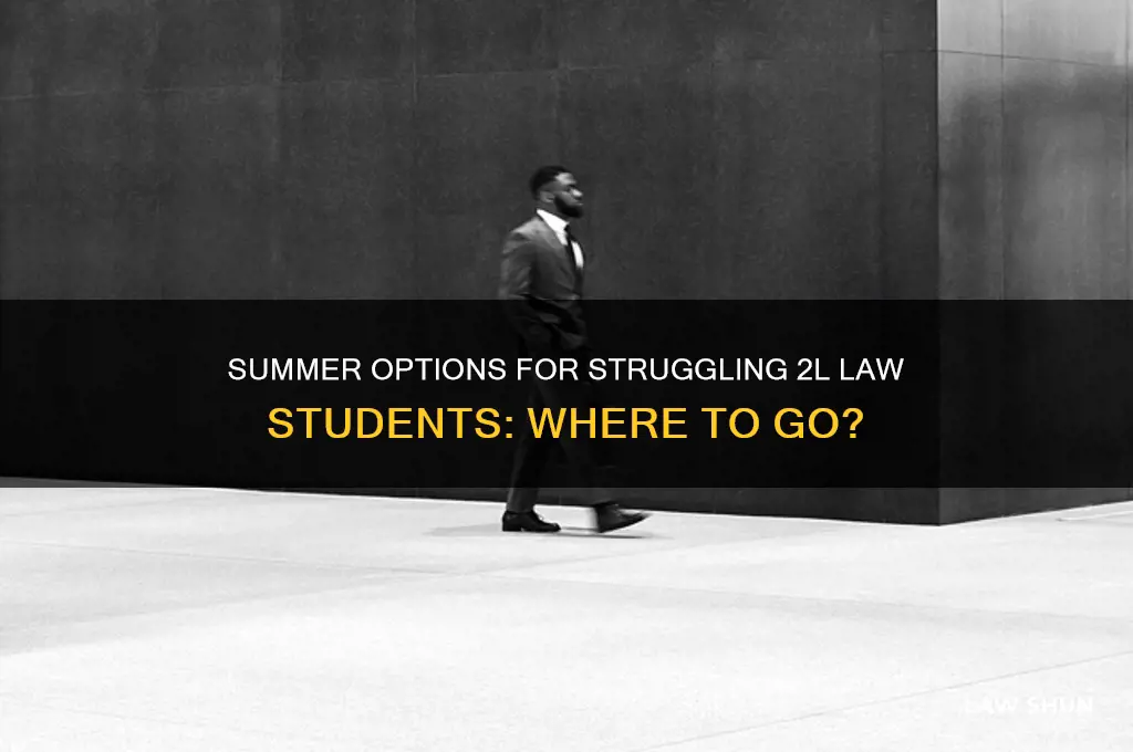 where do bad 2l law students summer