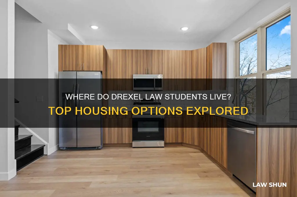 where do drexel law students live