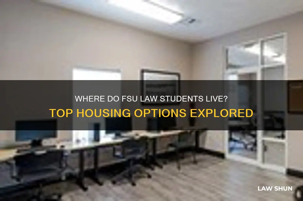 where do fsu law students live
