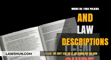 Where to Find Policies and Law Descriptions: A Comprehensive Guide