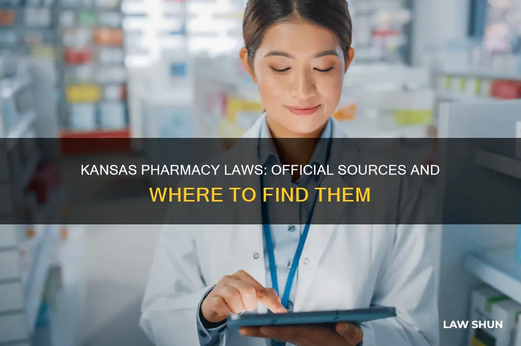 where do i find the official pharmacy laws for kansas