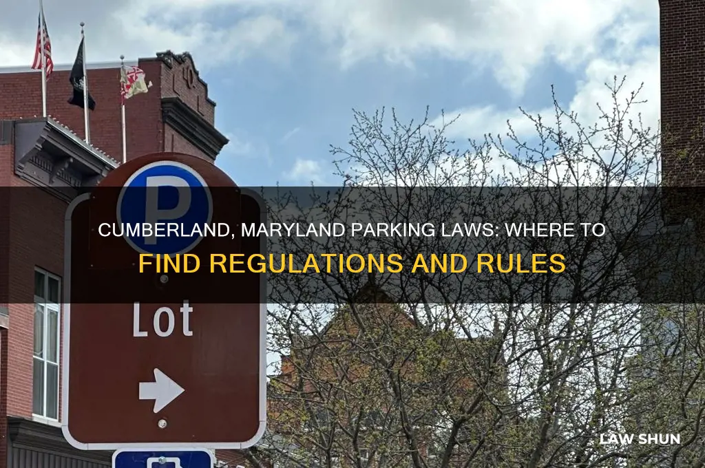 where do i find the parking laws in cumberland maryland