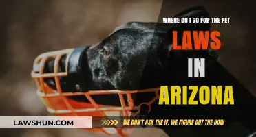 Arizona Pet Laws: Your Guide to Finding Legal Resources