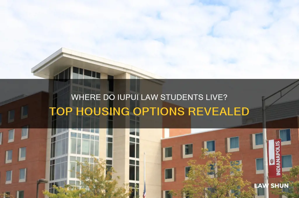 where do iupui law students live