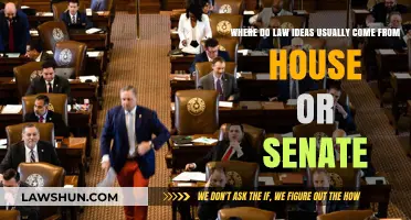 House vs. Senate: Where Do Most Law Ideas Originate?