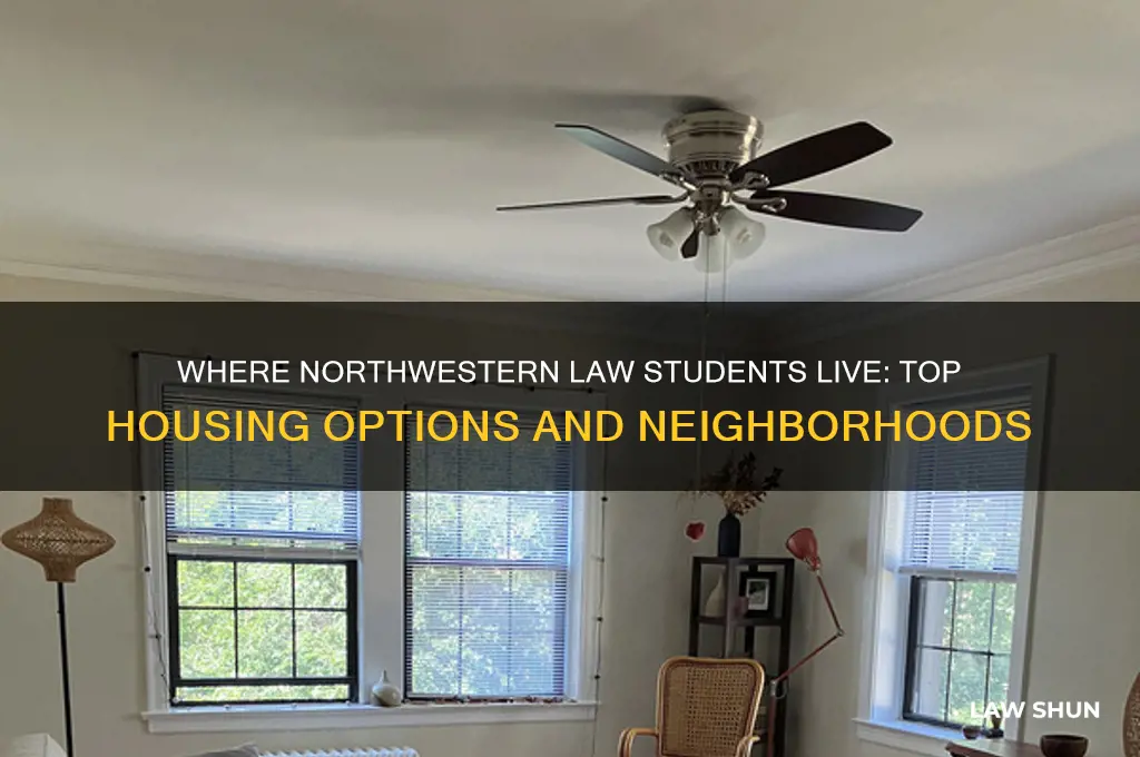 where do northwestern law students live