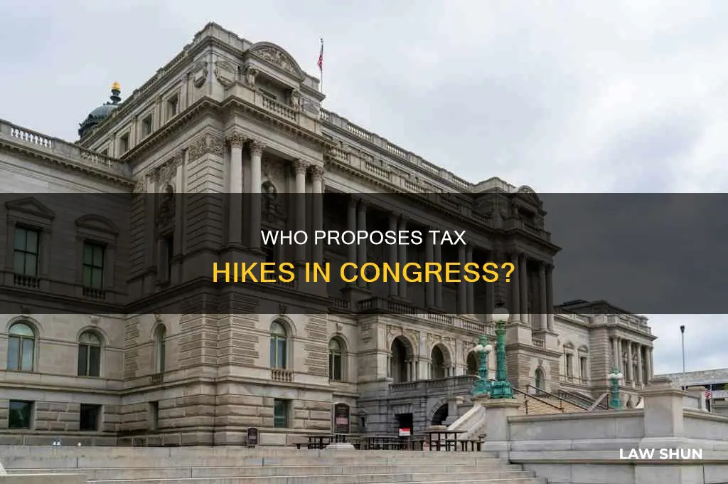 where do tax increase laws originate in congress