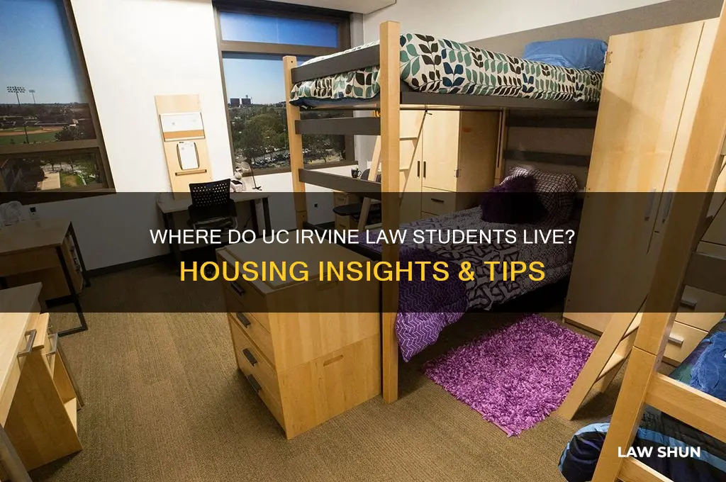 where do uc irvine law students live