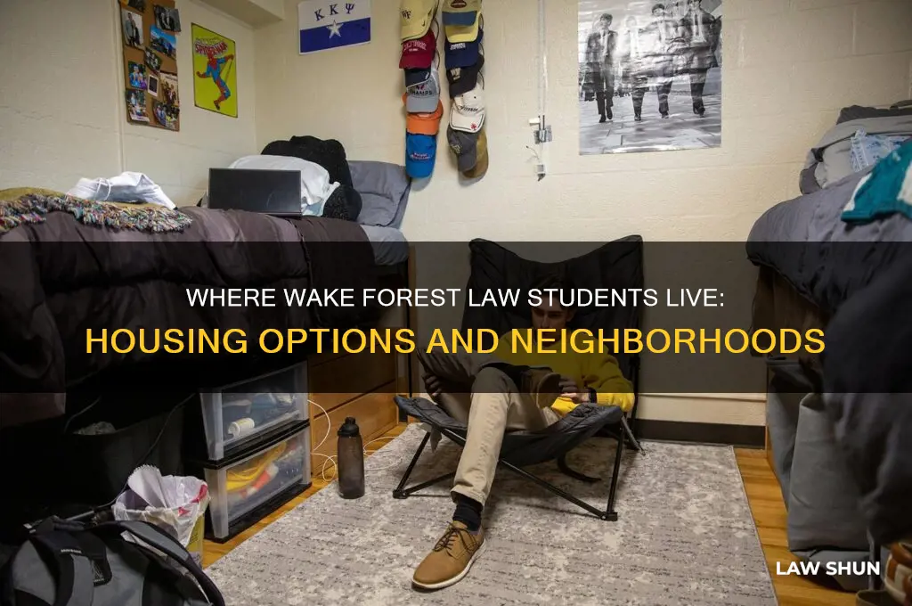 where do wake forest law students live