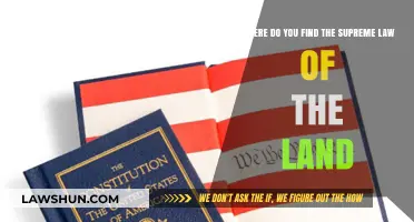 Unveiling the Supreme Law: Where to Find the Nation's Foundation