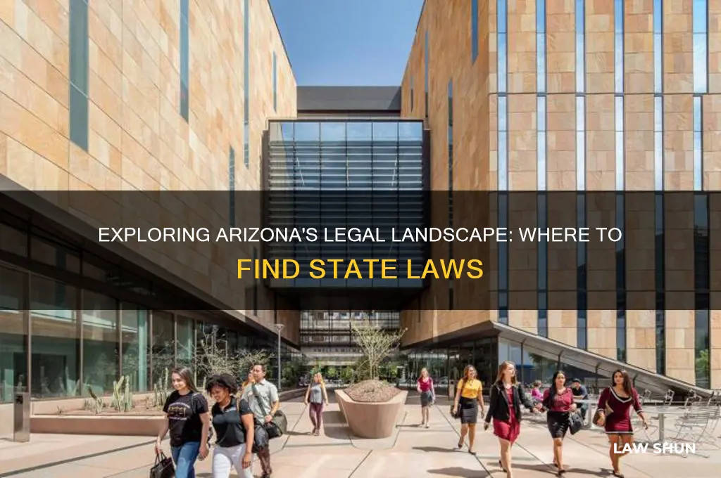 where do you go to see the laws in arizona