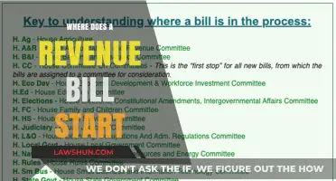 Where Revenue Bills Begin: A Journey Through the Legislative Process