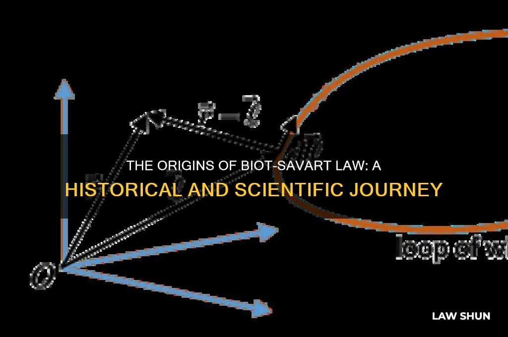 where does biot savart law come from