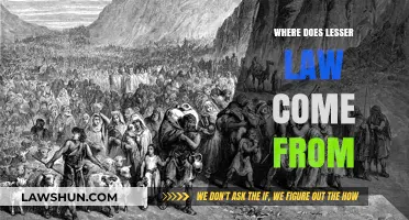 Origins of Lesser Law: Tracing Its Historical and Cultural Roots