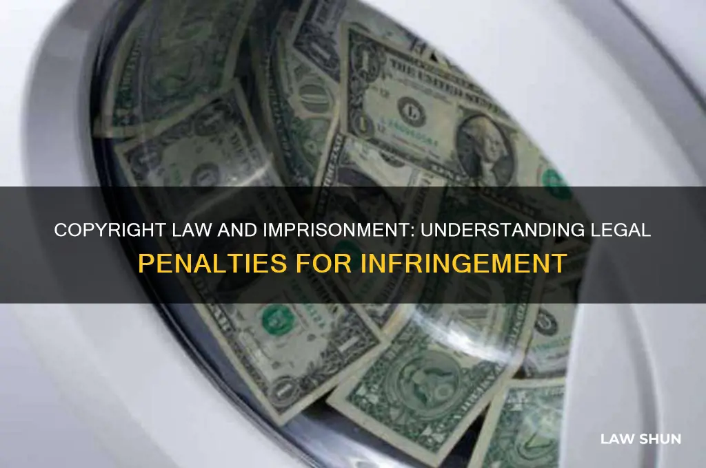 where does the copyright law mention being imprisoned