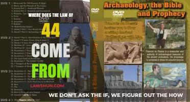 Unraveling the Origins of the Law of 44: A Historical Perspective